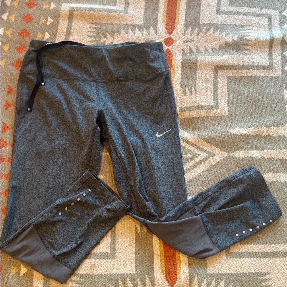 Nike Charcoal Gray Workout Leggings